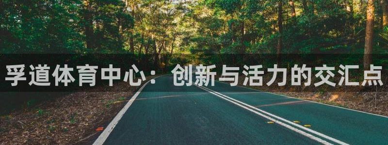 凯捷体育娱乐下载：孚道体育中心：创新与活力的交汇点