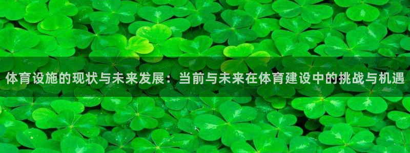 海南凯捷体育：体育设施的现状与未来发展：当前与未来在