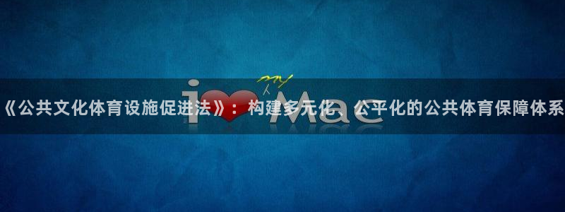 凯捷体育平台注册：《公共文化体育设施促进法》：构建多