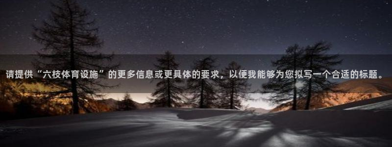 海南凯捷体育：请提供“六枝体育设施”的更多信息或更具