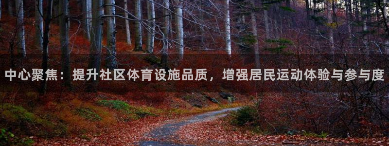 凯捷体育招商电话是多少啊：中心聚焦：提升社区体育设施