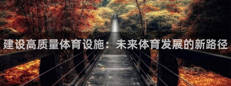 凯捷体育平台注册：建设高质量体育设施：未来体育发展的新路径