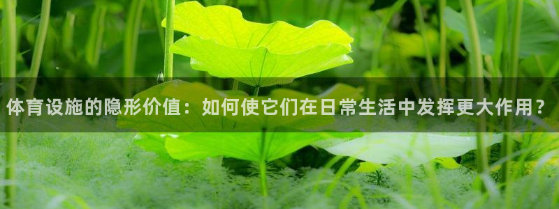 凯捷体育联系电话：体育设施的隐形价值：如何使它们在日