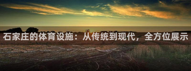 凯捷体育平台是正规平台吗：石家庄的体育设施：从传统到